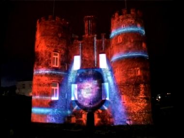 Building Projection Lighting - Street Rhythms 2011